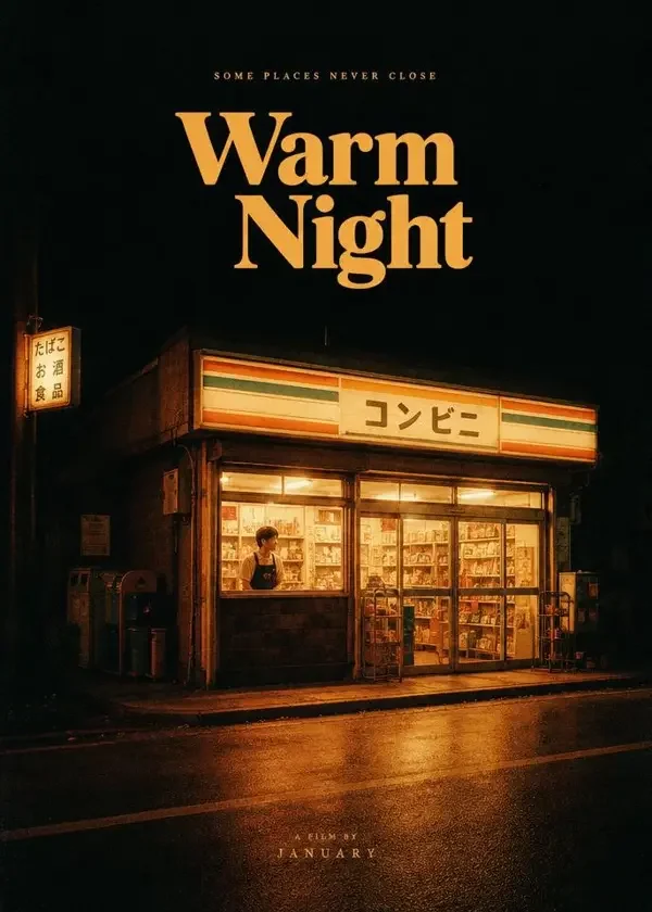 幸福有余便利店短剧封面：深夜两点，总有人要买点东西